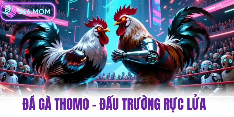 đá gà thomo đáu trường chuyên nghiệp