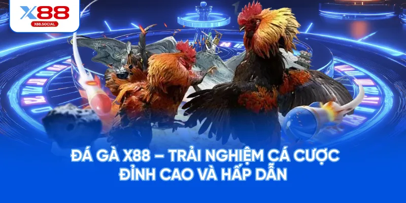 Đá gà X88 – Trải Nghiệm Cá Cược Đỉnh Cao Và Hấp Dẫn