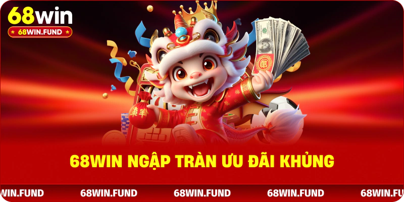 68win ngập tràn ưu đãi khủng