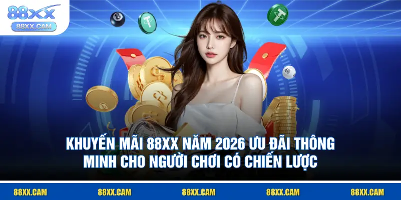 khuyến mãi 88XX năm 2026 ưu đãi thông minh cho người chơi có chiến lược
