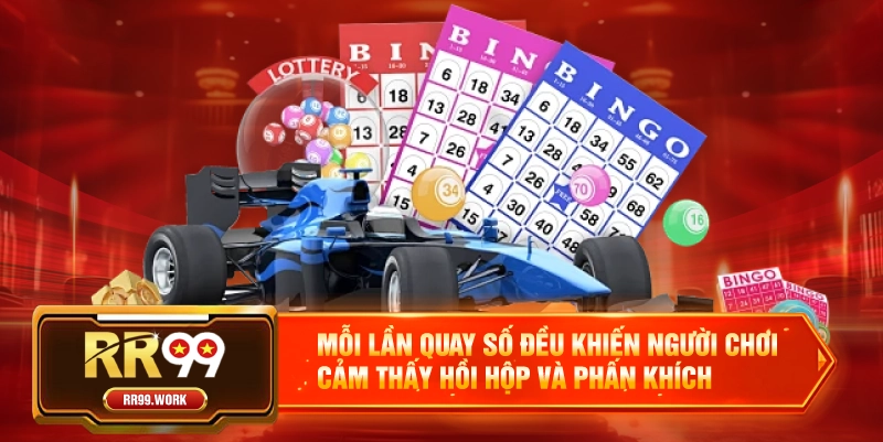 Mỗi lần quay số đều khiến người chơi cảm thấy hồi hộp và phấn khích