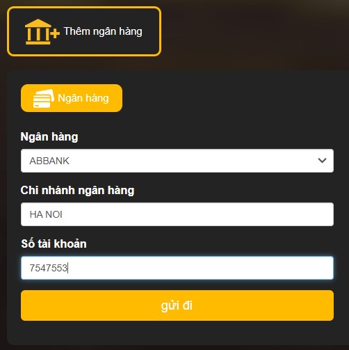 Điền thông tin chính xác khi tham gia rút tiền 789WIN