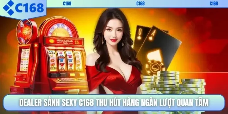 Các trò chơi nổi bật có dealer sảnh sexy C168