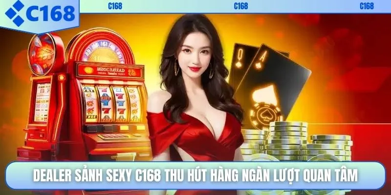 Các hình ảnh dealer sảnh sexy C168