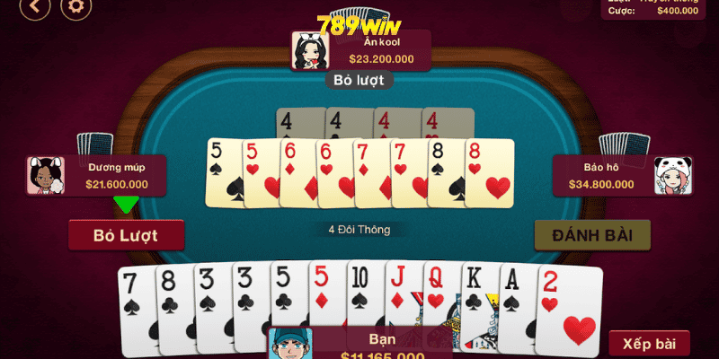 Tiến lên miền Nam là game bài có luật chơi đơn giản, phóng khoáng